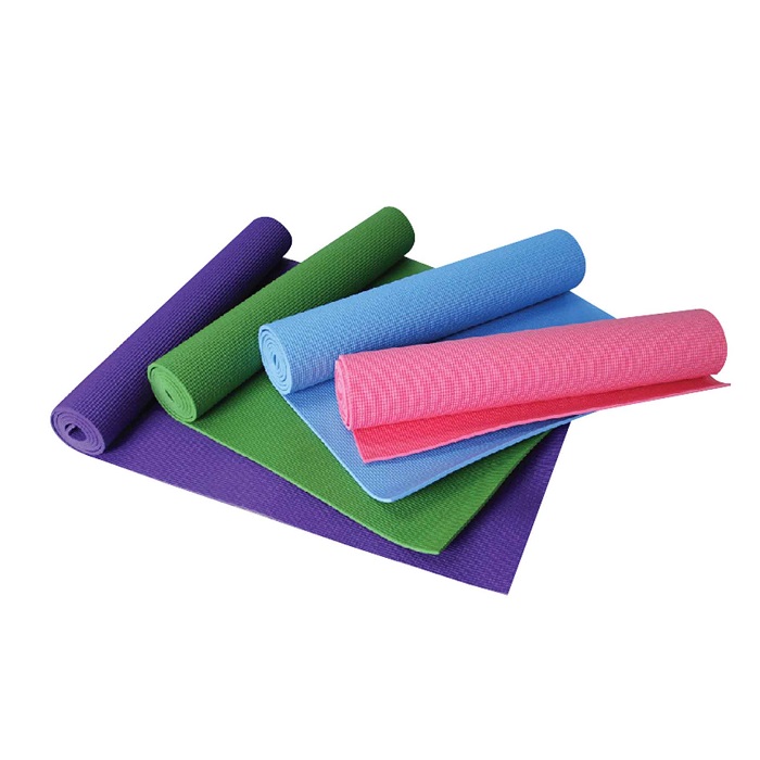 Paxk X12 Mat Yoga Pilates Antideslizante Pvc 3mm + Correa